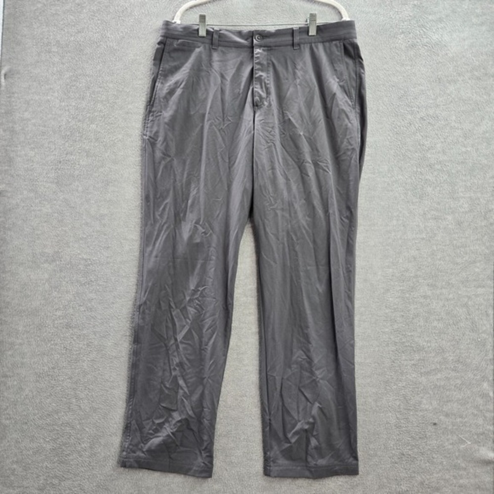 Nike Golf Men Pants 34x30 Gray Chino Straight Performance Standard Fit